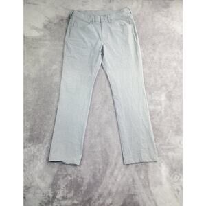 Callaway Pants Men 32x32 Gray Stretch Performance Straight Flat Front Golf C10